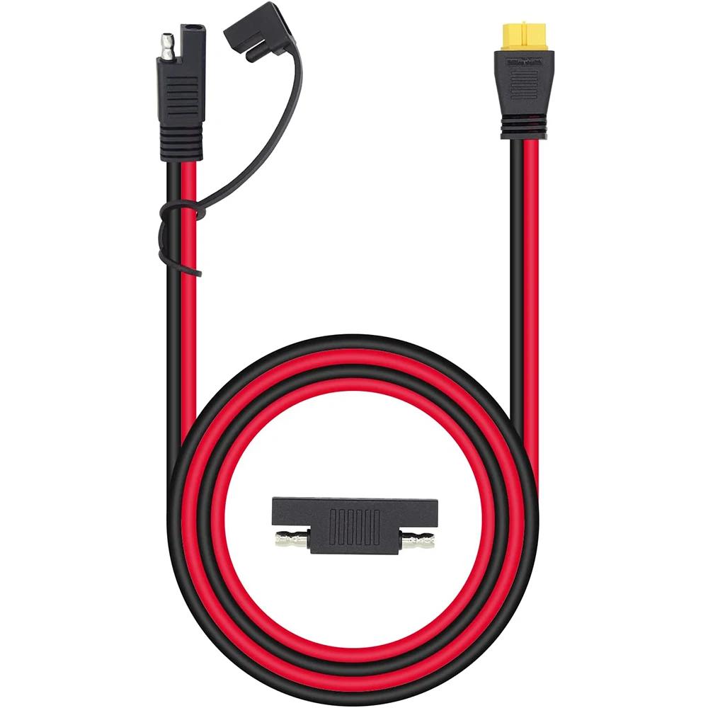 SAE  Ŀ  ̺, RV Ʈ ͸, ¾  г, ޴ , 100cm, 12AWG SAE-XT60